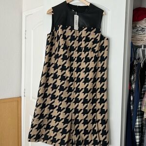 Brand new, with tags. Black & caramel A-K-R-I-S- •punto dress.